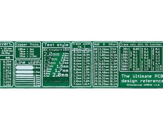 Подборка PCB рулеров: инженерные линейки с Али