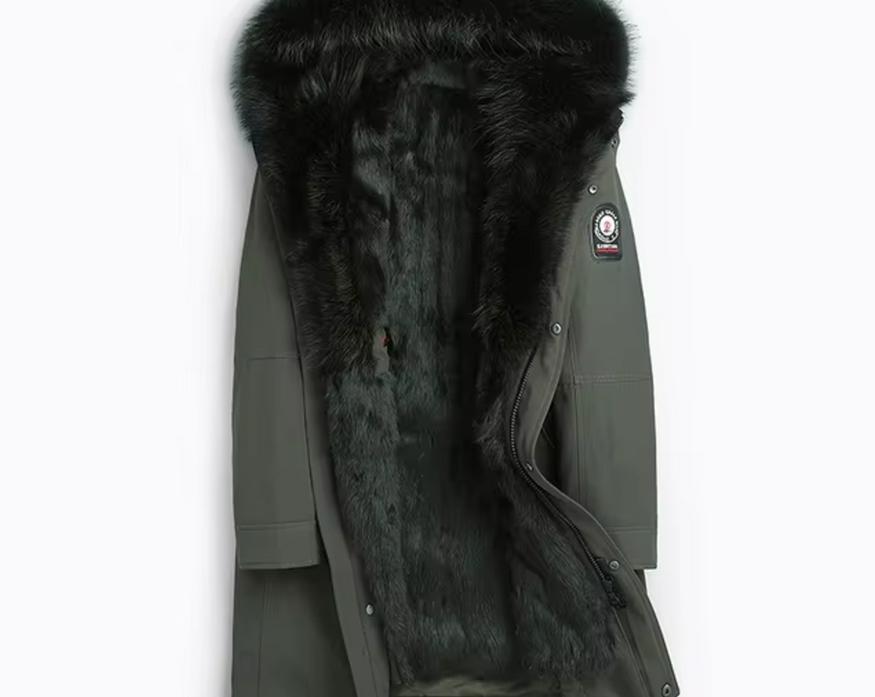 Подборка мужских зимних парок с подкладкой из натурального меха