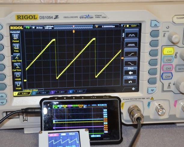 Подборка серьезных осциллографов с Али (20МГц