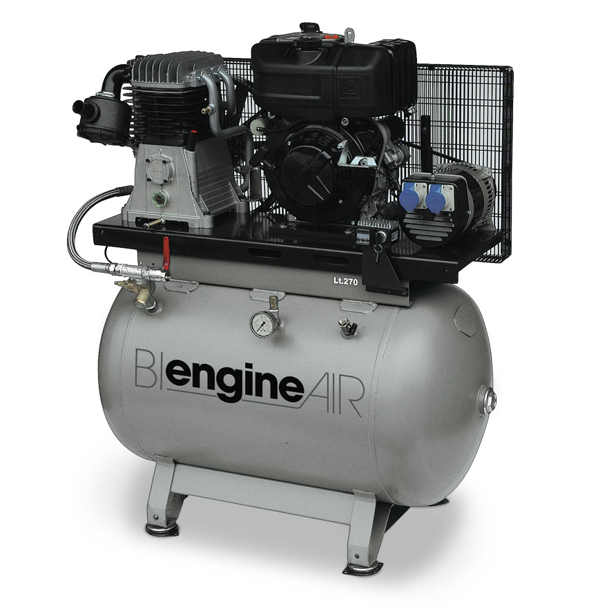 Поршневой компрессор AARIAC BI EngineAIR 11/270 Diesel 2.2 KvA